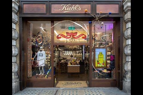 Beauty specialist Kiehl's worked with architects Michaelis Boyd Associates